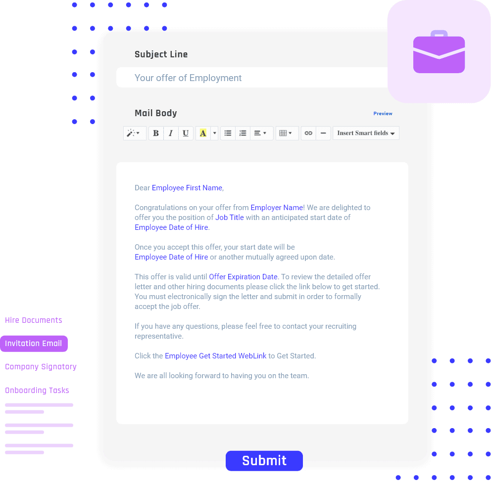 Onboarding-mail-dashboard